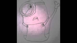 How to draw a minion