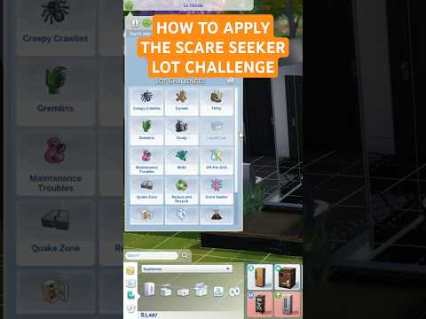 How to Apply the Sims 4 Scare Seeker Lot Challenge