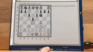 A Chess Engine for the InkPlate devices