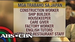 Bandila: Japan to open millions of jobs for Filipinos