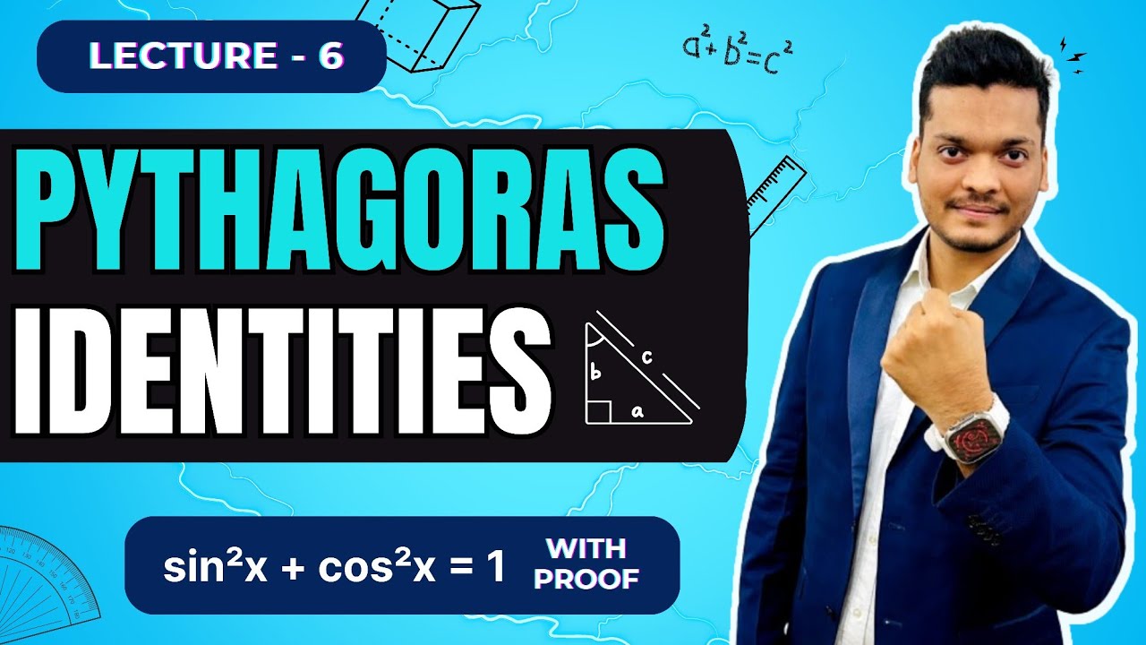 Prove The Pythagorean Identities | Trigonometry Identity: Proof That ...