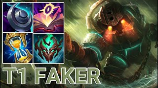 T1 Faker Nautilus Mid VS Talon | EUW Diamond Patch 13.9