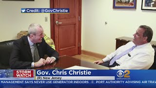 Gov. Chris Christie Talks Storm Impact In New Jersey