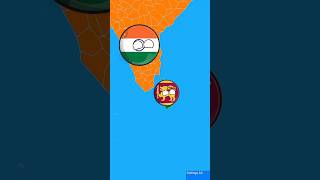 india and Pakistan friendship vs srilanka (Hindi) #countries #countryballs #shortsvideo