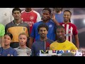 صنعت تشكيلة من لاعبين غلاف لعبة فيفا الجديدة ea sports fc 24