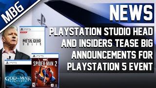 Huge PS5 Announcements Teased By PlayStation Studio Head & Insiders | God of War Ragnarok Reveal