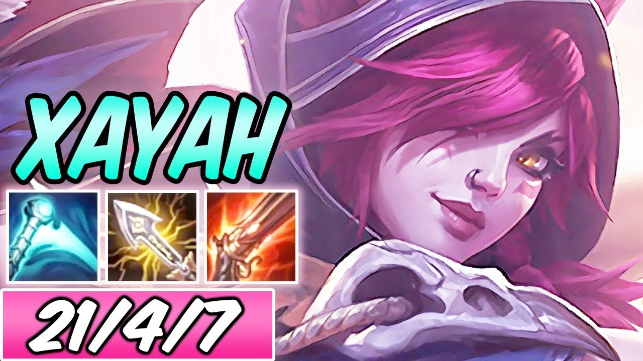 S+ FULL CRIT XAYAH ADC | Best Build & Runes | Diamond Commentary | HOW ...