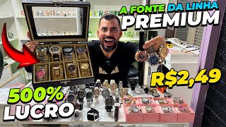 O MAIOR FORNECEDOR DE RELÓGIOS BARATINHO e PREMIUM DA 25 DE MARÇO-SP!ATACADO, VAREJO E DROPPSHIPPING