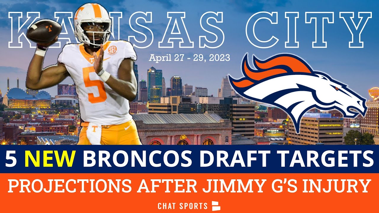 Denver Broncos NFL Draft Targets With 49ers Pick After Jimmy G Injury ...