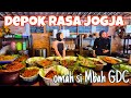 Depok rasa Jogja..banyak menu pilihan yang disajikan di Omah si Mbah GDC