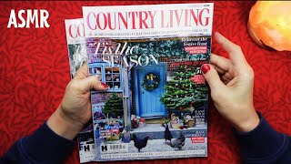 ASMR | Seasonal Magazine Whispered Browse \u0026 Read!