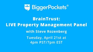 BrainTrust: Property Management Panel