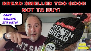 Taste Testing Keto Protein Bread - You Won't Believe The Flavor! #ketobread #davidlost108pounds  #hi