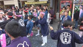 令和元年　横浜市西区＜第33回・藤棚へそ祭り＞神輿渡御＝ふじたな一番街