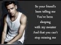 One Direction - Half A Heart (pictures + lyrics)