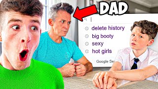 Parents check my little brother's search history...