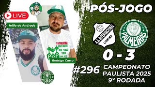 #AOVIVO | INTER DE LIMEIRA 0X3 PALMEIRAS | PÓS JOGO | COELTIVA JOÃO MARTINS