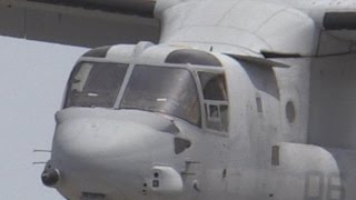 2016岩国フレンドシップデー・MV-２２オスプレー運動性能披露