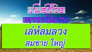 เล่ห์ลมลวง - สมชาย ใหญ่ | เพื่อชีวิต คาราโอเกะ