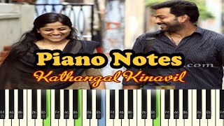 Kathangal Kinavil - Piano Notes - Music Sheet