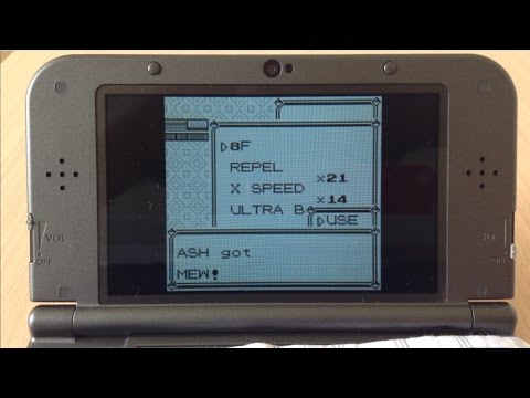 Pokemon Red/Blue 3DS VC: Obtaining ALL 151 Pokemon in 25 minutes using 8F Pokemon Red/Blue 3DS VC: Obtaining ALL 151 Pokemon in 25 minutes using 8F