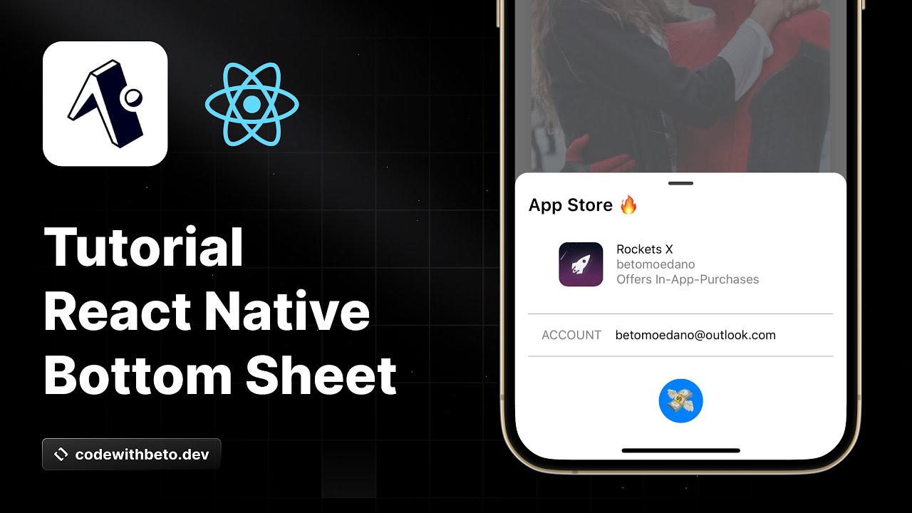 Bottom Sheet React Native | Expo Tutorial En Español - YouTube