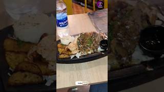 bessy Beach la majjava vedikka paathukuttu mixed meat sizzler in Mash resto cafe