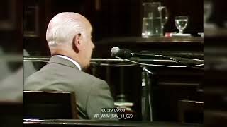 🗣️ ALEJANDRO AGUSTÍN LANUSSE ⚖️ en el Juicio a las Juntas Militares- Año 1985.