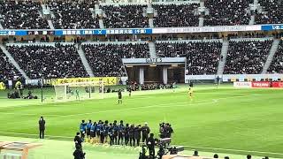 4K対応　2025年　第103回　高校サッカー選手権　決勝戦　前橋育英ー流経大柏　ついに『penalty shootout』で決着へ　両チーム１人目のキッカー