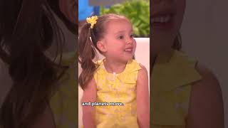 This too cute 6-year-old shocks Ellen with her knowledge of famous scientists!