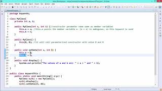 Java Essentials - This keyword in java