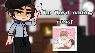 The third ending react || part 1/1 || BL Manhwa || gacha club || Angst || read desc ||