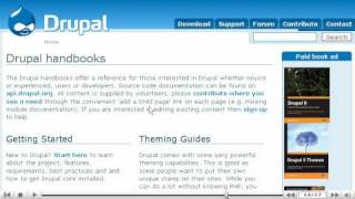 Drupal Help Section Overview | Tutorial