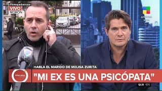 Habla el marido de Melisa Zurita, la periodista agredida: \