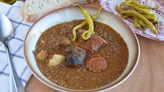 Lentil stew, grandma's recipe, THEY ARE DELICIOUS!!!