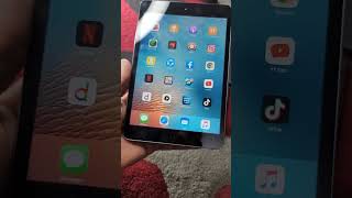 Apple ipad Mini 1 old version apps install ios 9 to16 conversion