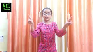 School on Moon (Chandra Varchi Shaada, Marathi Poem) - A \u0026 I Channel (Aayan and Inaaya Channel) - 3