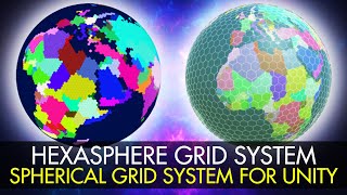 Hexasphere Grid System for Unity
