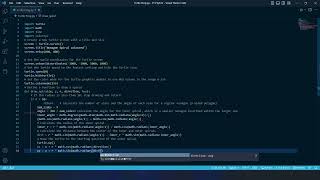 Creating a Colorful Nonagon Spiral with Python Turtle Graphics