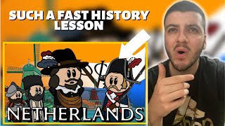 The Animated History of The Netherlands British Reaction!