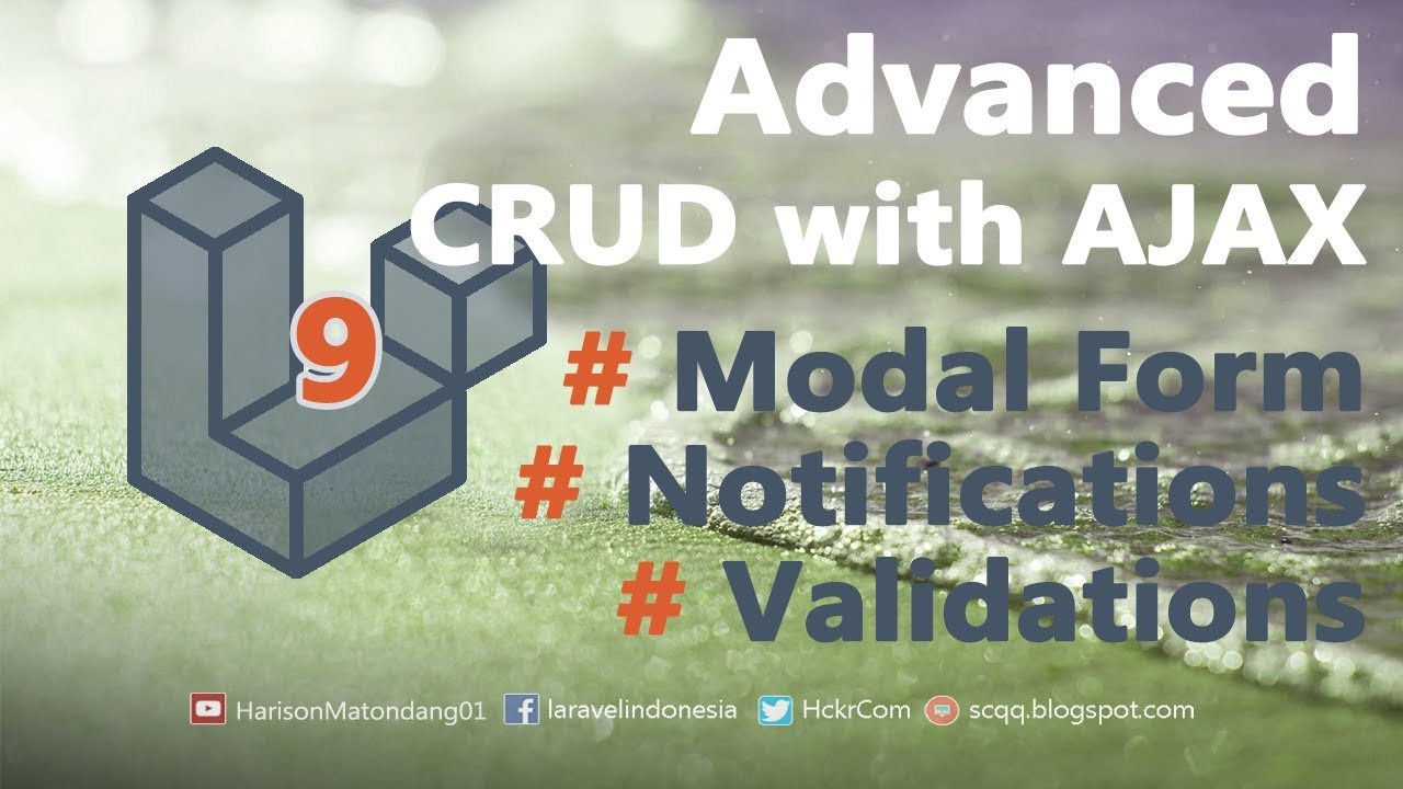 Laravel 9 Tutorial - AJAX CRUD Example With DataTables Using Validation ...