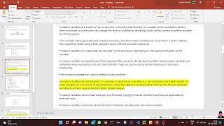 Java | Part10 | Variables in Java