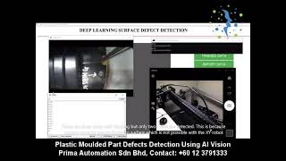 Plastic Moulded Part Defects Detection Using AI Vision