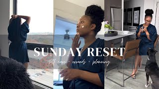 MY REALISTIC SUNDAY RESET! SELF CARE ROUTINE, WEEKLY PLANNING, CALM & SLOW AESTHETIC