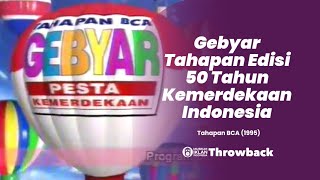 Iklan Tahapan BCA Pesta Kemerdekaan (1995)