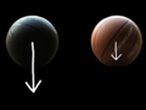 What happens when two objects with different mass collide?