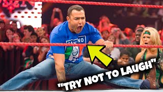 8 Minutes Of Santino Marella Being The Funniest WWE Wrestler \u0026 Making Others Break Character