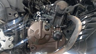 CAMBIO DISCOS DE EMBRAGUE (SUZUKI GIXXER 250) paso a paso