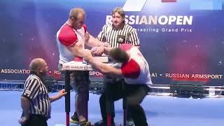 Loss of  Denis Cyplenkov. Andrey Pushkar  vs Denis Cyplenkov. #ARMWRESTLİNG