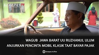 Wagub Jawa Barat Uu Ruzhanul Ulum Anjurkan Pencinta Mobil Klasik Taat Bayar Pajak